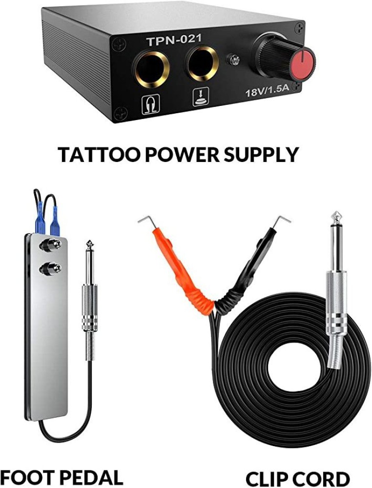 Buy ITATOO Complete Tattoo Kit for Beginners Tattoo Power Supply Kit 5  Tattoo Inks 5 Tattoo Needles 1 Pro Tattoo Machine Kit Tattoo Supplies  TK104013 Online at desertcartINDIA