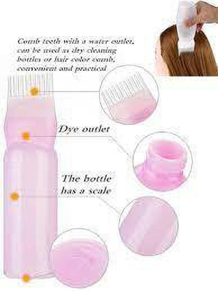 OWOF Hair Root Applicator Bottle with Comb Cap for Applying Hair Oil  Shampoo and Medicines  Price in India Buy OWOF Hair Root Applicator Bottle  with Comb Cap for Applying Hair Oil