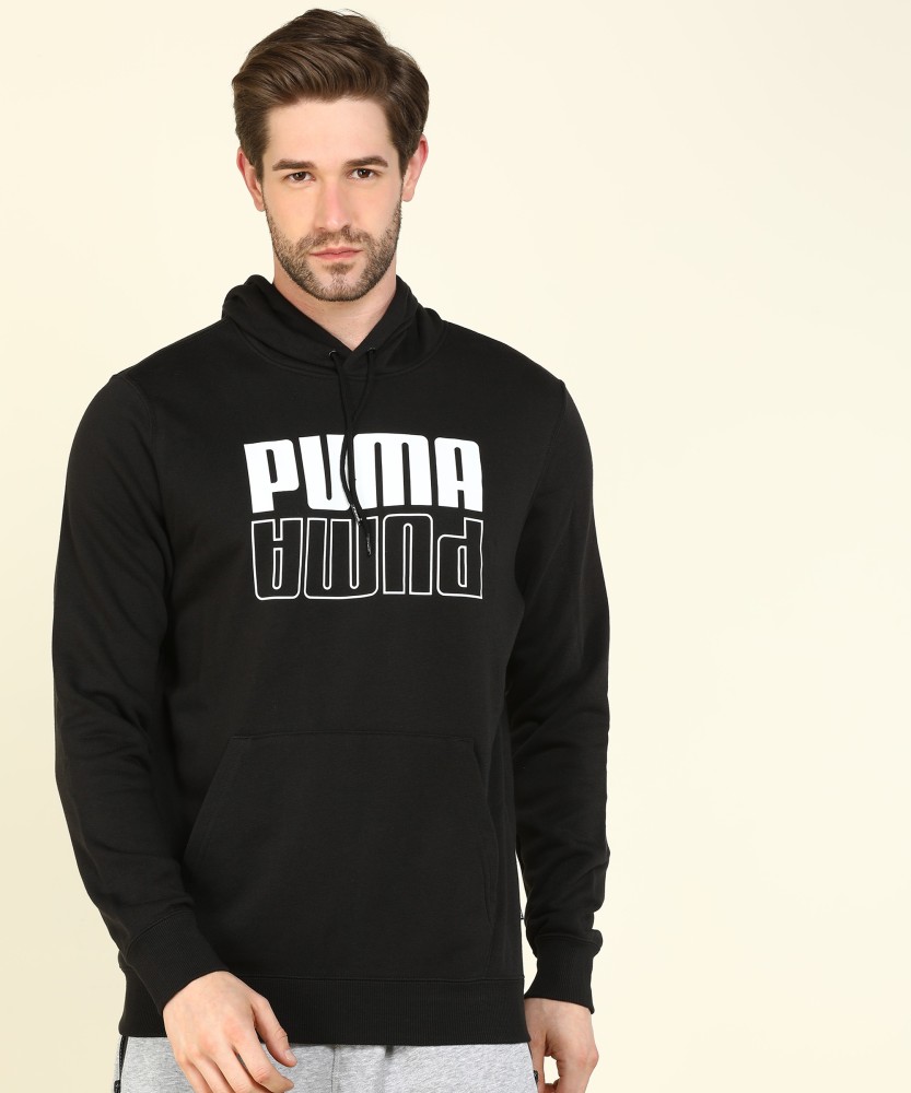 puma full sleeve printed men's sweatshirt