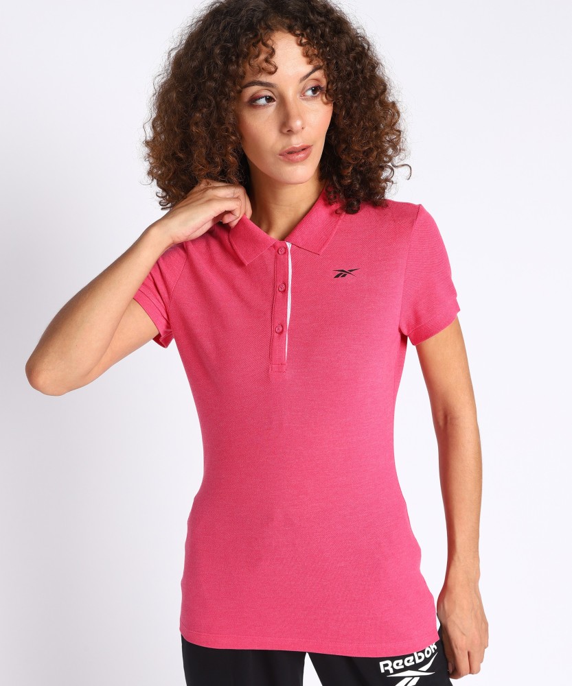 reebok women's polo shirts