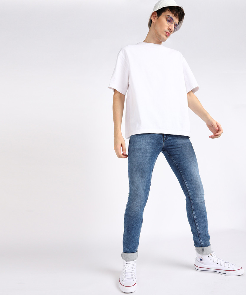 LAWMAN Skinny Men Blue Jeans - Buy 