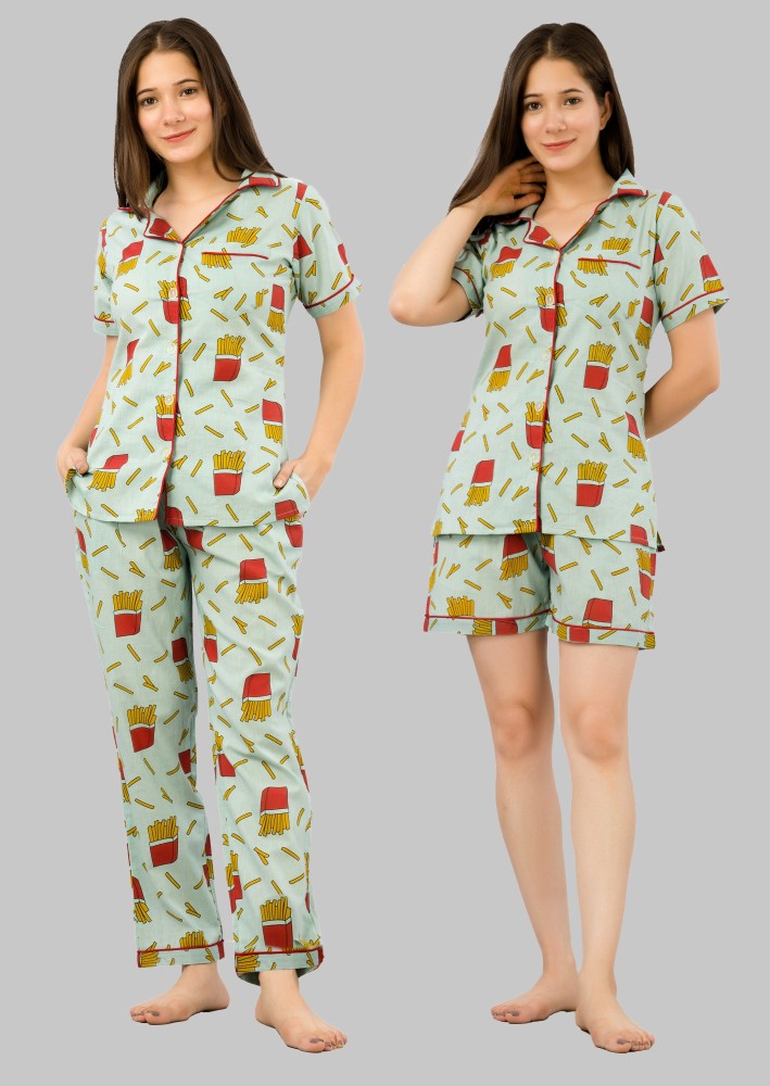 french fries night suit