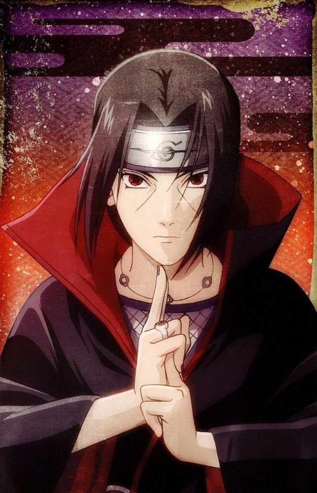 POSTERDADDY Naruto Shippuuden Uchiha Itachi Akatsuki Drawing Matte Finish  Paper Poster Print 12 x 18 Inch (Multicolor) PD-14227 : : Home &  Kitchen