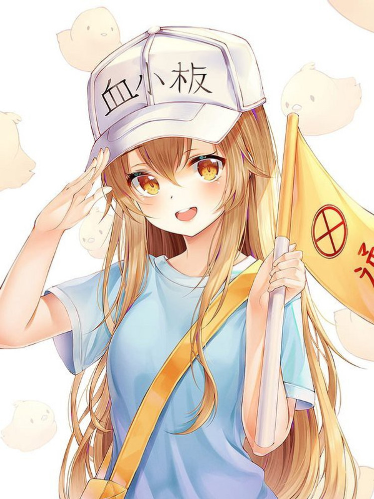 Hataraku Saibou Black Wallpapers - Wallpaper Cave