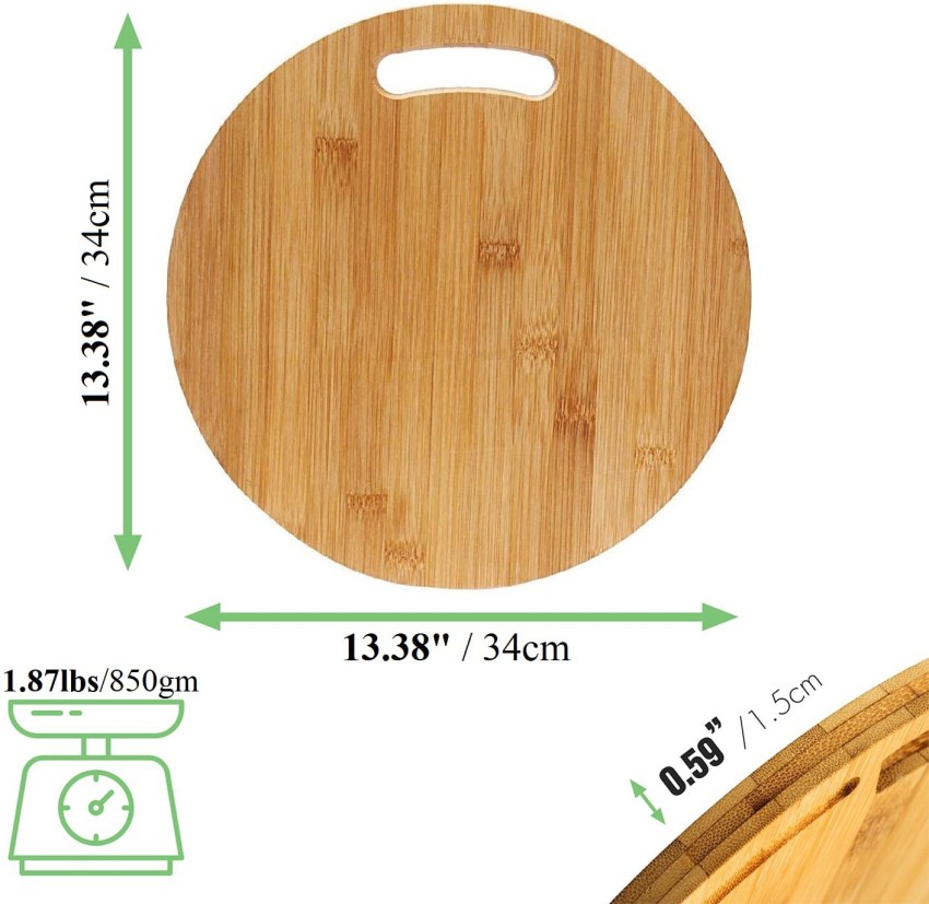 Giffy Round Chopping Cutting Board for Meat, Vegetables, Cheese Wooden  Cutting Board Price in India - Buy Giffy Round Chopping Cutting Board for  Meat, Vegetables, Cheese Wooden Cutting Board online at