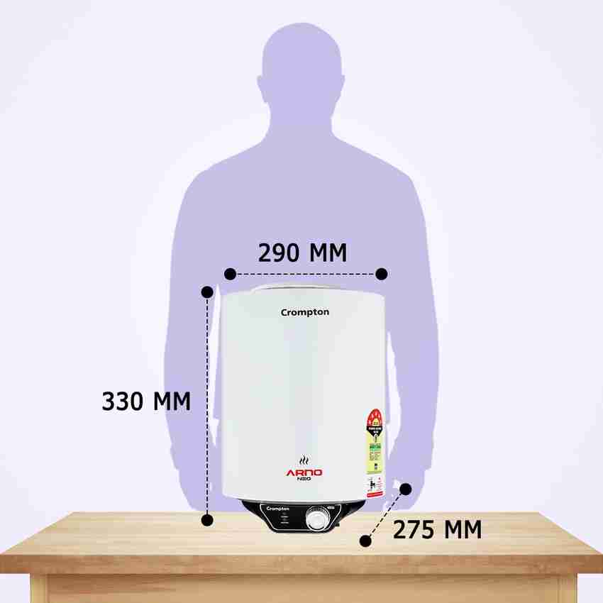 Crompton 6 L Storage Water Geyser (CROMPTON 6 L Storage Water Geyser,  White) Price in India - Buy Crompton 6 L Storage Water Geyser (CROMPTON 6 L  Storage Water Geyser, White) online at Flipkart.com