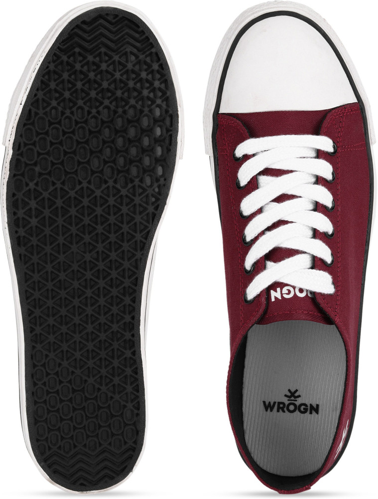 Buy WROGN Canvas Shoes For Men Online 