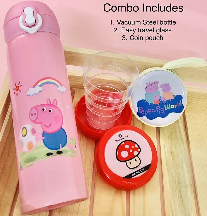 KIDICITI Peppa Pig bottle 500 ml Water Bottle 500 ml Bottle - Buy KIDICITI Peppa  Pig bottle 500 ml Water Bottle 500 ml Bottle Online at Best Prices in India  - Sports & Fitness