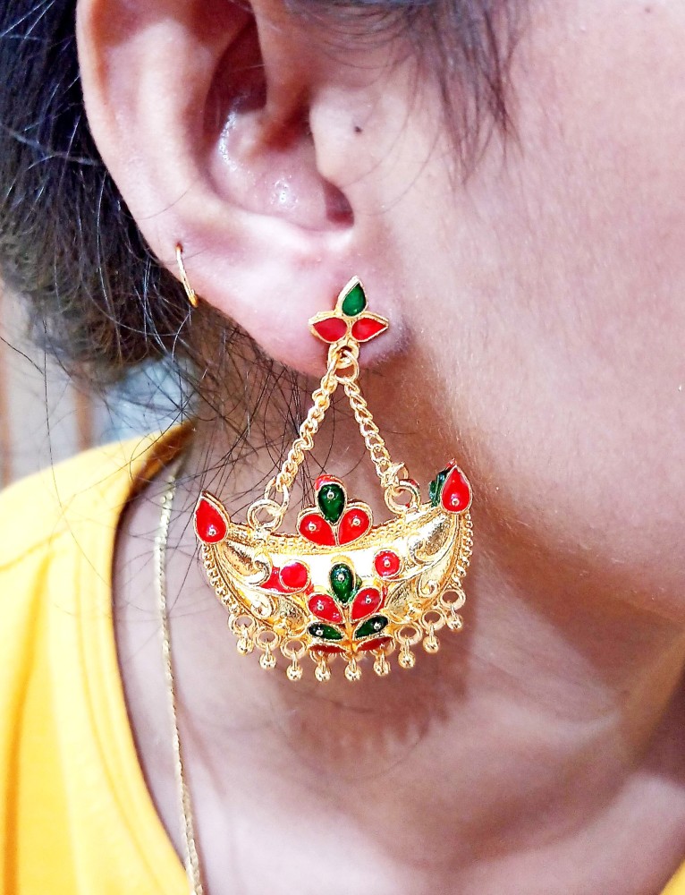 assamese traditional jewellery earring