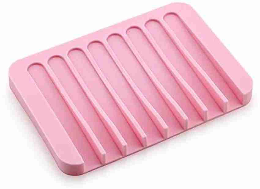 Magnusdeal Silicon soap drying mat Self Draining Silicone Drying