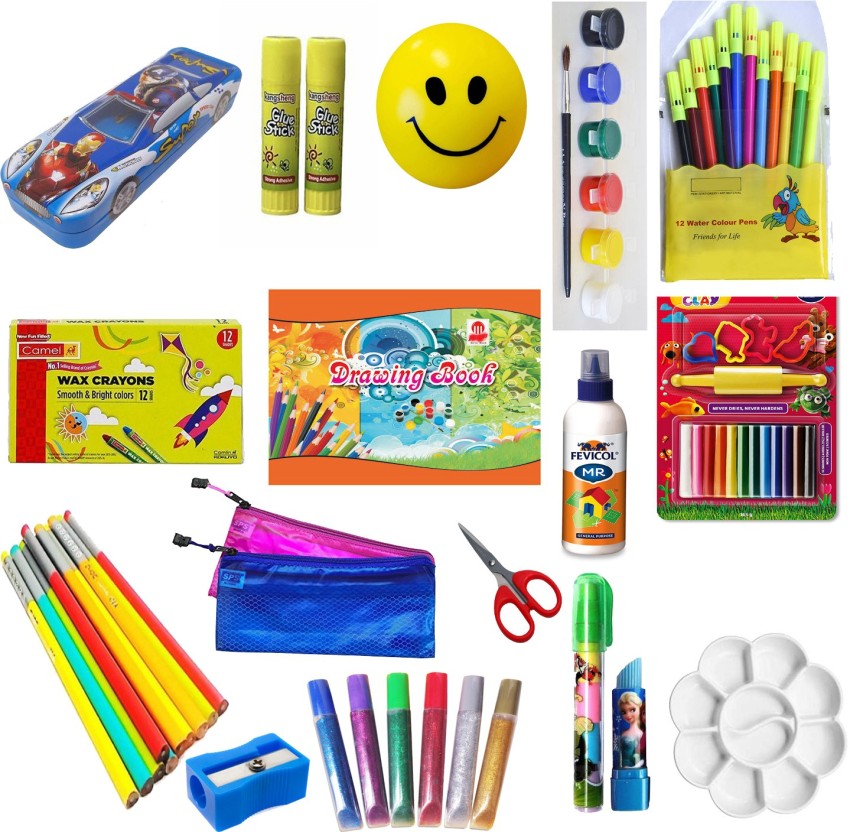 Hobby Bag for Kids Painting Set Colours Set