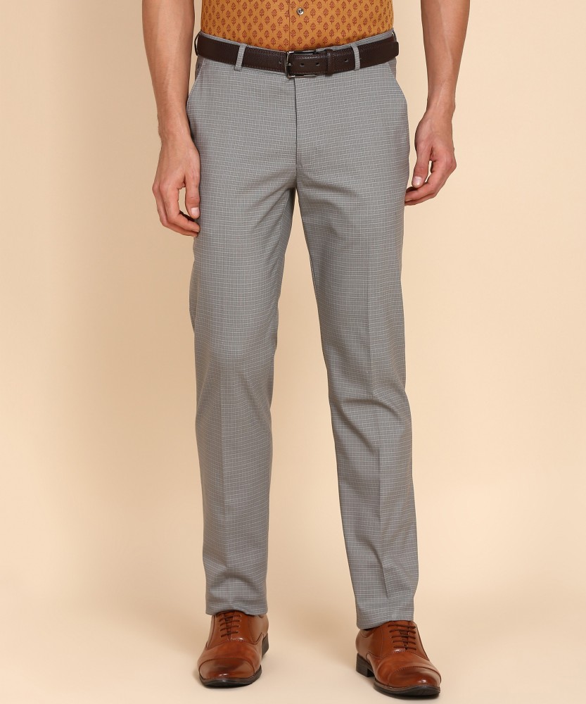 LOUIS PHILIPPE Slim Fit Men Grey Trousers - Buy LOUIS PHILIPPE Slim Fit Men  Grey Trousers Online at Best Prices in India