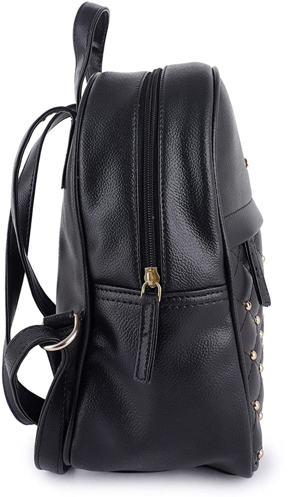 Stylemati [Stylish and Casual Backpack For Women and Girls (Black)] 13 L  Backpack Black - Price in India