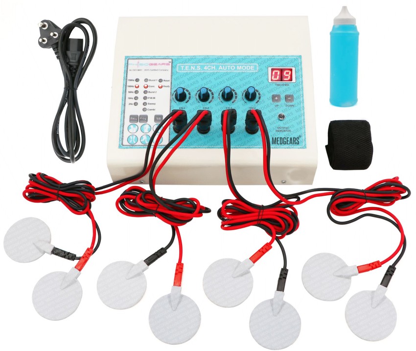 MEDGEARS Physiotherapy Equipment Muscle Stimulator Machine Pain Relief  Product Electrotherapy Device Price in India - Buy MEDGEARS Physiotherapy  Equipment Muscle Stimulator Machine Pain Relief Product Electrotherapy  Device online at