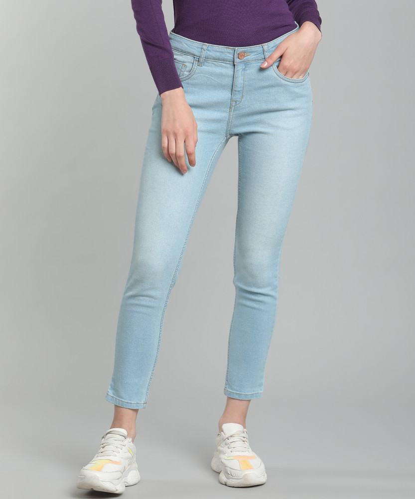 Skinny Women Light Blue Jeans 