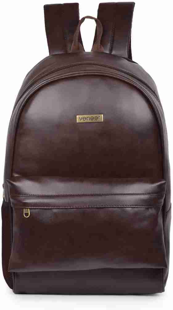 District leather bag