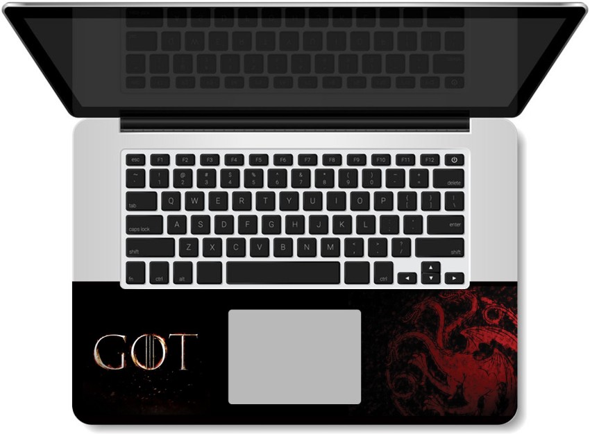 So Cool Stuff Targaryen Dragon Symbol Game of Thrones - Vinyl 4 (Color:  RED) Decal Laptop Tablet Skateboard car Windows Stickers - by