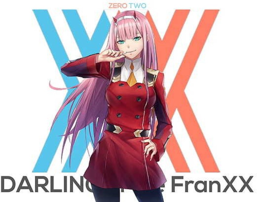 Zero Two Darling Darling In The Franxx Matte Finish Poster Paper Print -  Animation & Cartoons posters in India - Buy art, film, design, movie,  music, nature and educational paintings/wallpapers at