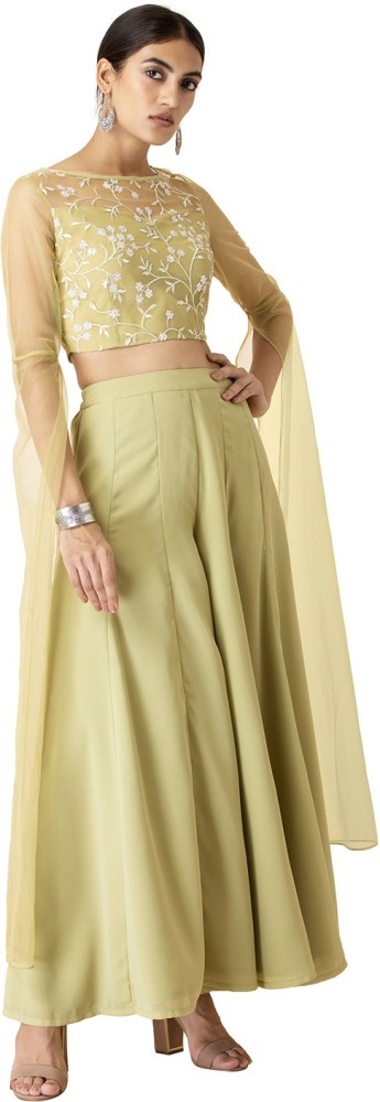 Buy Gold Pants for Women by Indya Online  Ajiocom