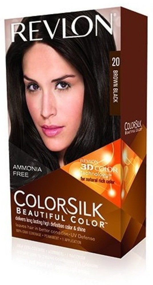 Revlon Colorsilk Hair Colour with Keratin Medium Brown 4N Price  Buy  Online at 348 in India