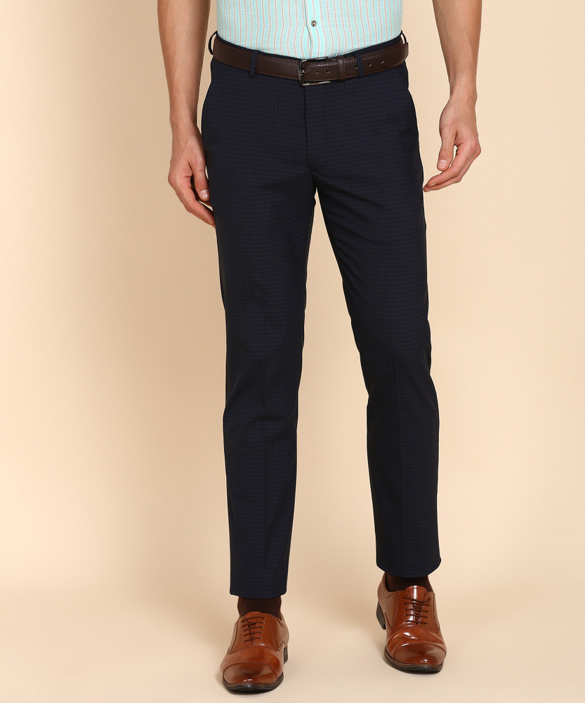 LOUIS PHILIPPE Slim Fit Men Blue 