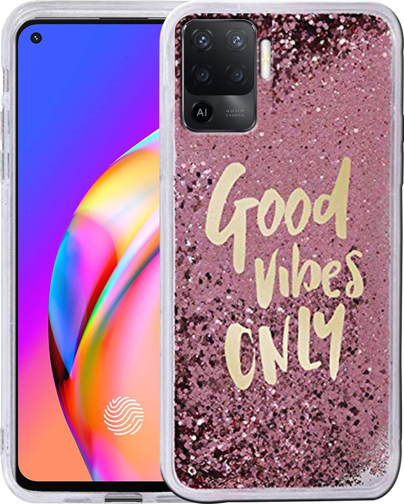 KC Back Cover for Apple iPhone 12 Pro Max, Liquid Moving Glitter Bling Soft  Transparent Silicone Case (Rose Gold Pink)