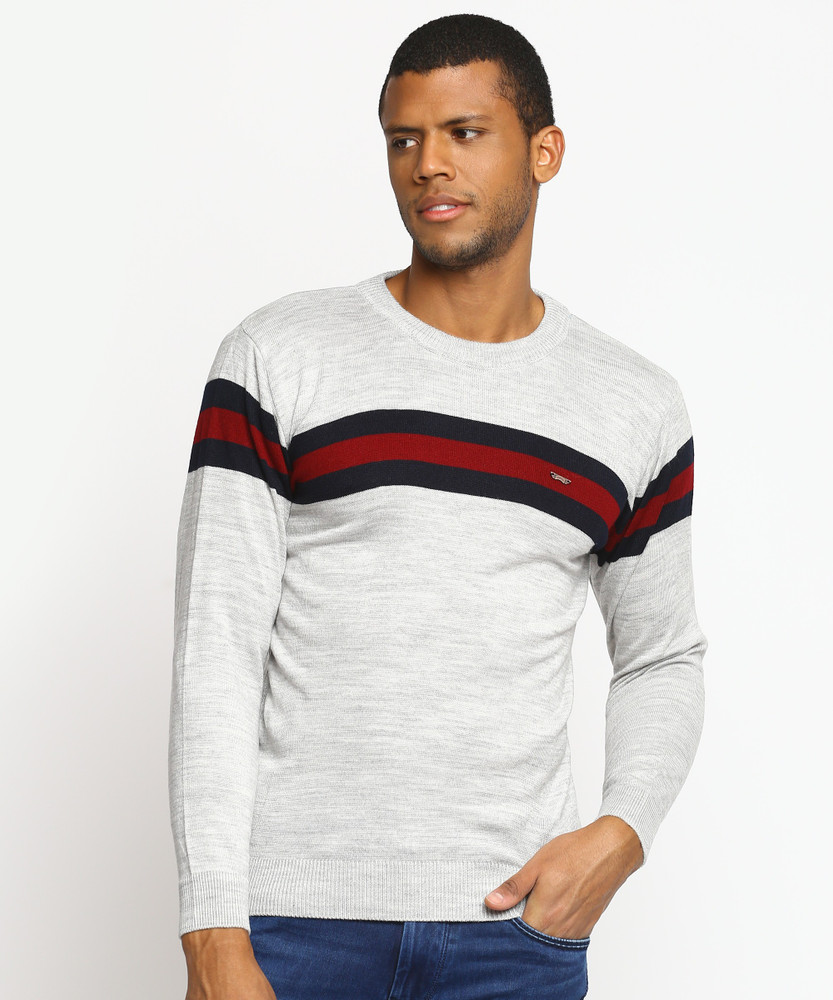 DUKE Colorblock Round Neck Casual Men 