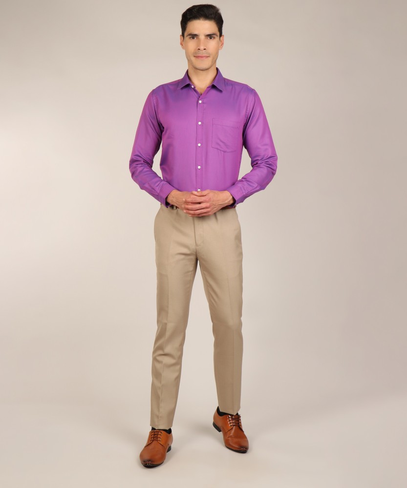 ETERNA Structure shirt COMFORT FIT | lavender | 43 | long sleeve |  1SH11576-09-11-43-1/1