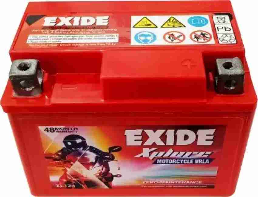 exide tz4 battery price