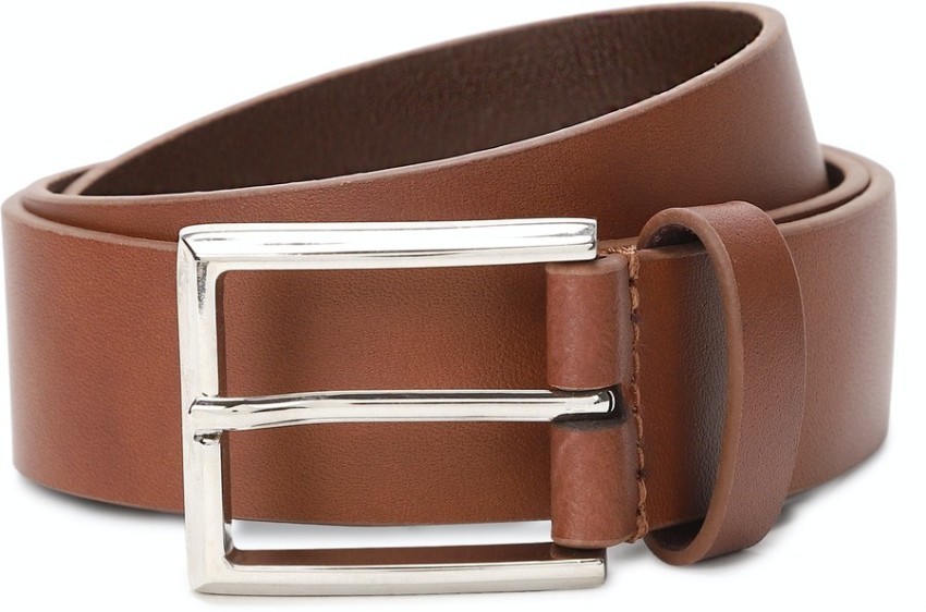 LOUIS PHILIPPE Men Formal Brown Artificial Leather Belt Brown