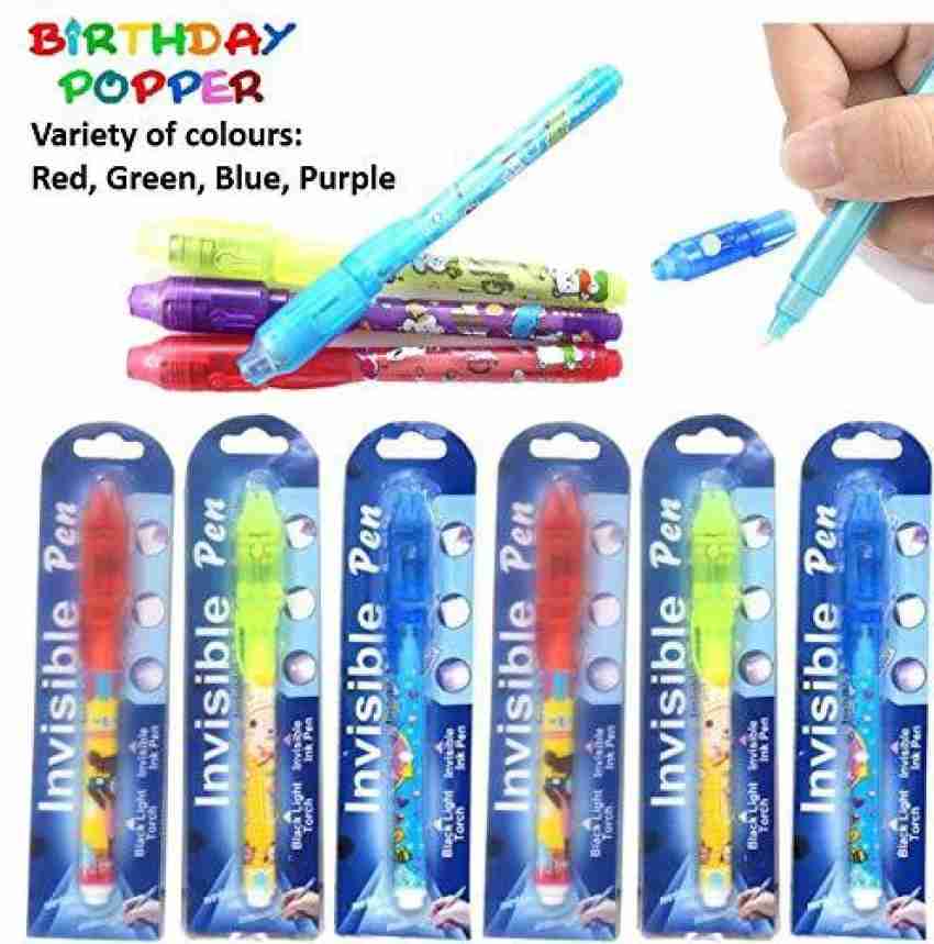 UV pen invisible marker - red / green
