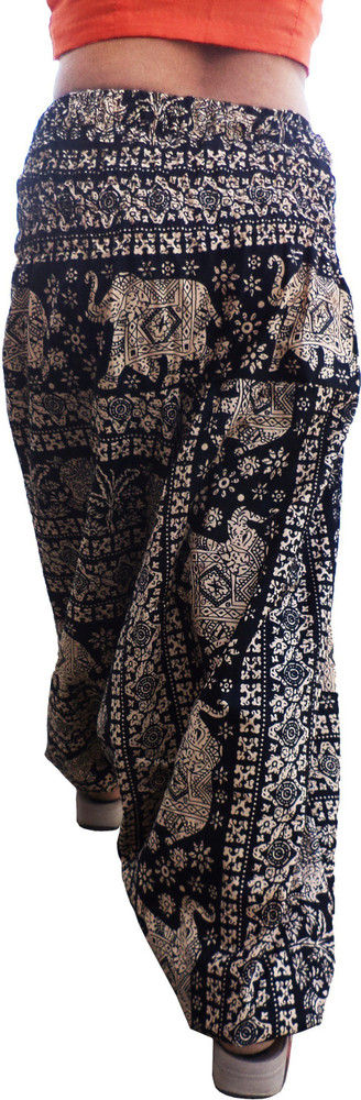 Women Printed Arabian Slit Dance Harem Pants  The Dance Bible