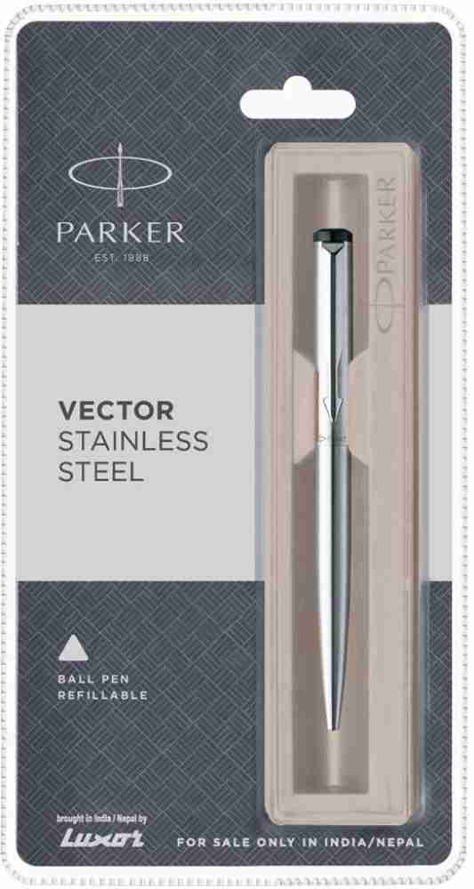 Buy Parker Vector Stainless Steel GT Roller Ball Pen Online at Low Prices  in India 