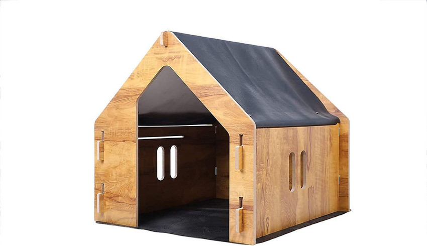 Life Boost Cat House Dog House Pet House for Dogs Large Wooden Dog