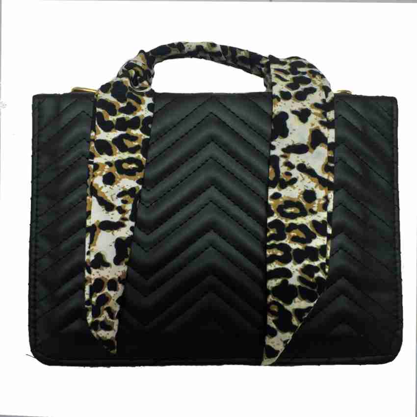 Buy Online: Cow Print Crossbody Sling Bag, Vdesi India