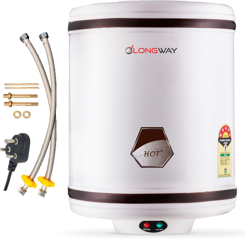 Longway 35 L Storage Water Geyser (HOT PLUS, Off-White) Price in India -  Buy Longway 35 L Storage Water Geyser (HOT PLUS, Off-White) online at  Flipkart.com