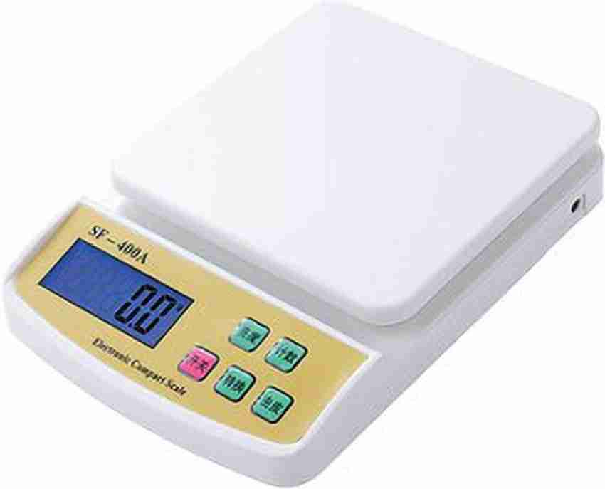 CHHOKRA Electronic Digital Weight Scale (1Gram-10 Kg) LCD Display Kitchen Weight  Scale Machine Measure for measuring, fruits, shop, Food, Vegetable, vajan,  offer, kata, weight machine Weighing Scale for grocery, kata, taraju, shop