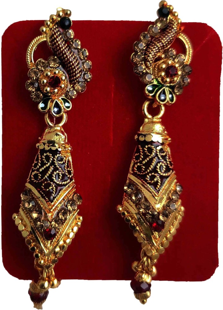 Flipkartcom  Buy RICH LADY Rich Lady Chandbali Silver oxide Fancy Earrings  With Drop For Women and Girl Brass Chandbali Earring Online at Best Prices  in India