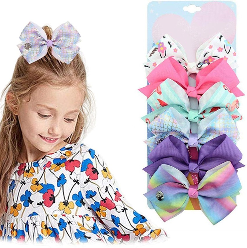 PALAY 10pcs Hair Bow for Girls Rainbow Bow Hair Clips Gradient Color Hair  Bows Alligator Clips For Girls Toddlers Hair Accessories Teens Gifts   Amazonin Beauty