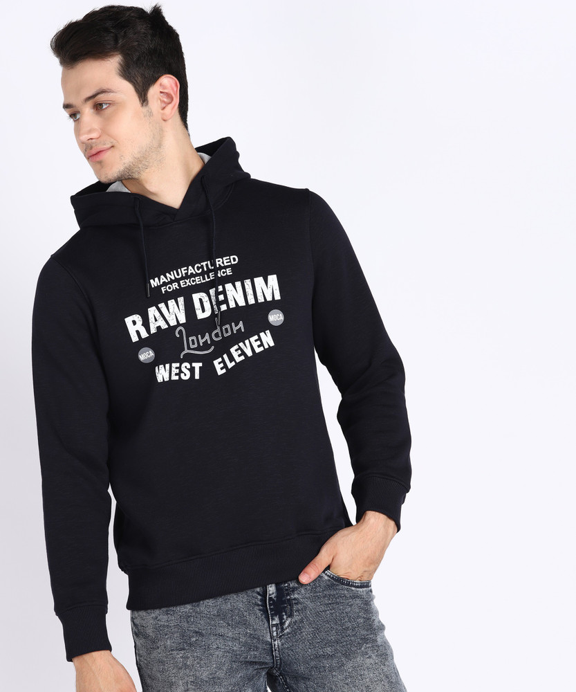Sleeve Printed Men Sweatshirt 