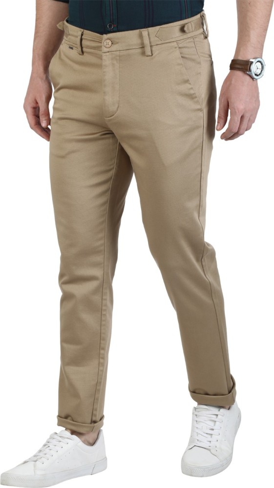 Buy Monte Carlo Men Green Smart Fit Trouser Online in India  MonteCarloin