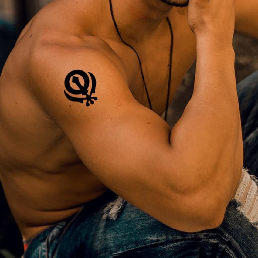 Khanda tattoo hires stock photography and images  Alamy