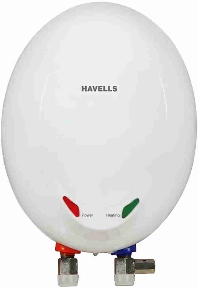 HAVELLS 1 L Instant Water Geyser (-1 liter opal instant electric water  heater-white color, White) Price in India - Buy HAVELLS 1 L Instant Water  Geyser (-1 liter opal instant electric water heater-white color, White)  online at Flipkart.com