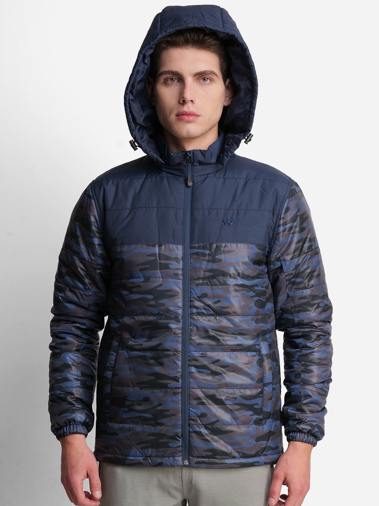 Sleeve Printed Men Jacket 