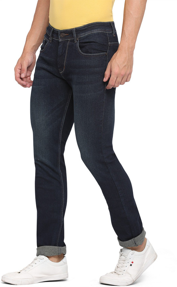 Buy Greenfibre Slim Men Blue Jeans 