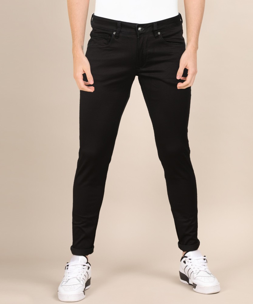 flying machine slim men black jeans