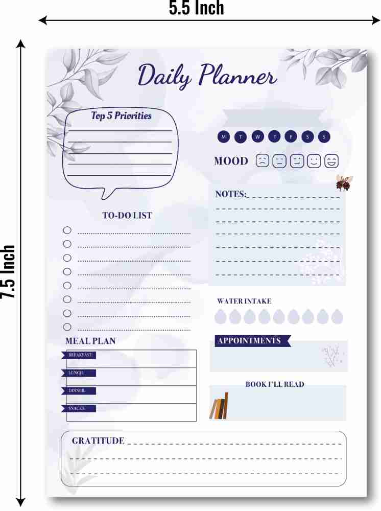 Daily Planner- A5 – Vantage Agendas