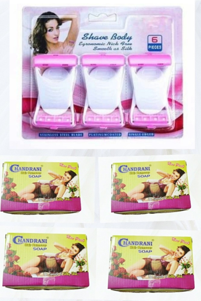 NEW CHANDNI HAIR REMOVING SOAP FOR SMOOTH amp SILKY SKIN 40 gm X 8 P   eBay