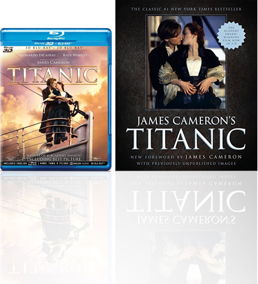 James Cameron's: Titanic (Blu-ray 3D + Blu-ray) (4-Disc Box Set) + The #1  New York Bestseller Titanic Coffee Table Book Price in India - Buy James  Cameron's: Titanic (Blu-ray 3D + Blu-ray) (