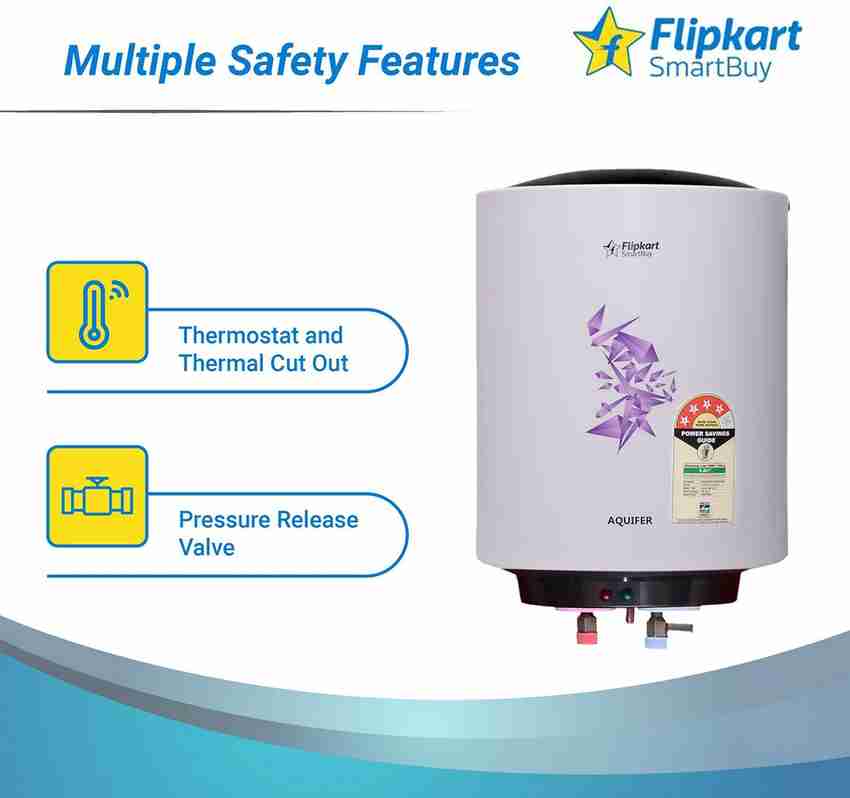 Flipkart SmartBuy 10 L Storage Water Geyser (Flipkart SmartBuy 10 L Storage Water  Geyser, Sheen White) Price in India - Buy Flipkart SmartBuy 10 L Storage Water  Geyser (Flipkart SmartBuy 10 L